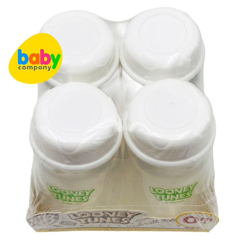 Looney Tunes 4pcs Breastmilk Storage Bottle - 5oz / 160ml