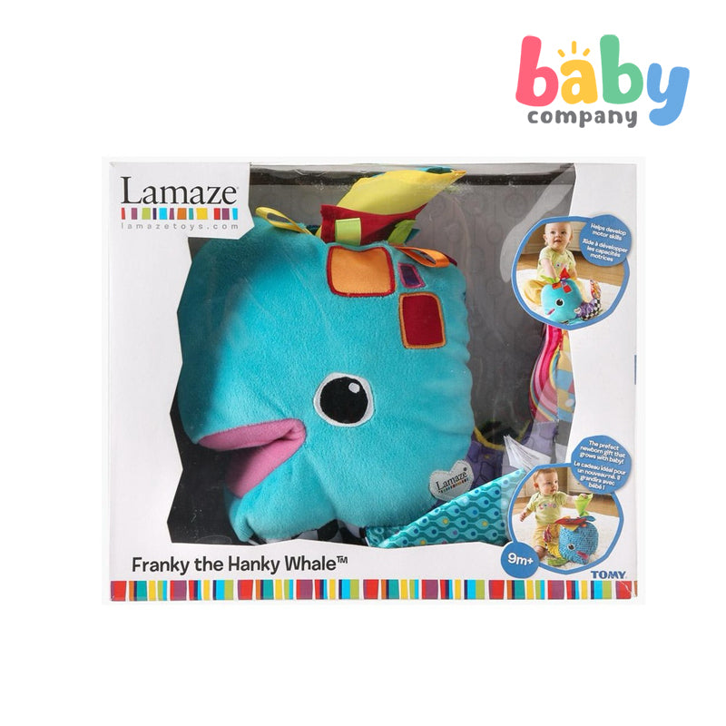 Lamaze Franky the Hanky Whale Cloth Toy