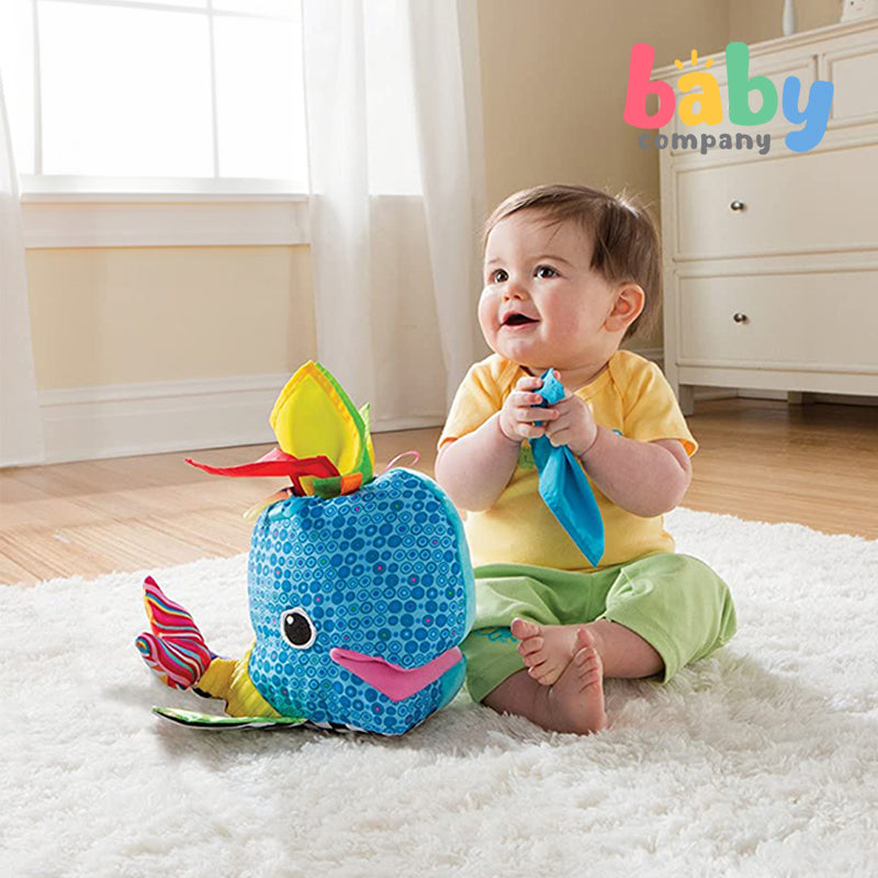 Lamaze Franky the Hanky Whale Cloth Toy