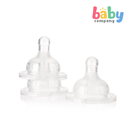 Chicco Well Being 3-Pack Silicone Regular Flow Silicone Teats