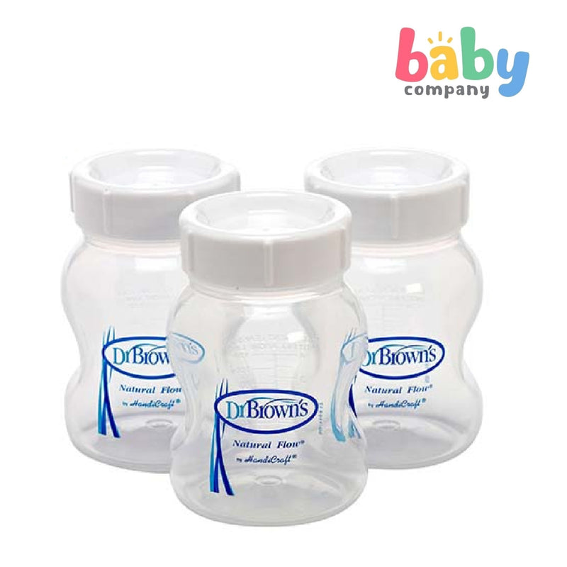 Dr. Brown’s 3-piece Wide-Neck Breastmilk Collection Bottle 120ml