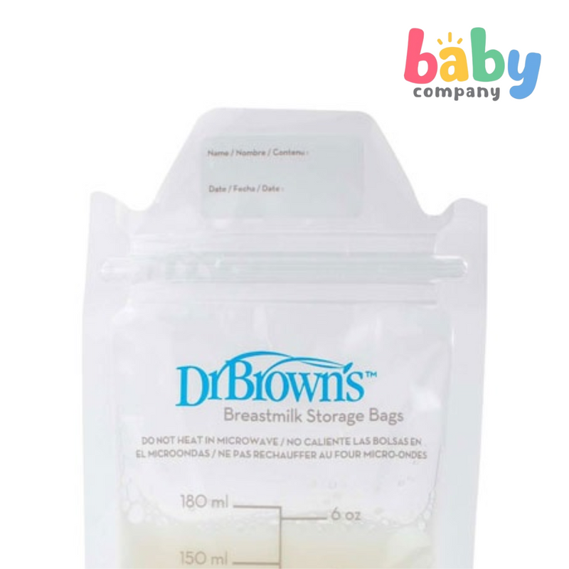 Dr. Brown's 25-Piece Breastmilk Storage Bags