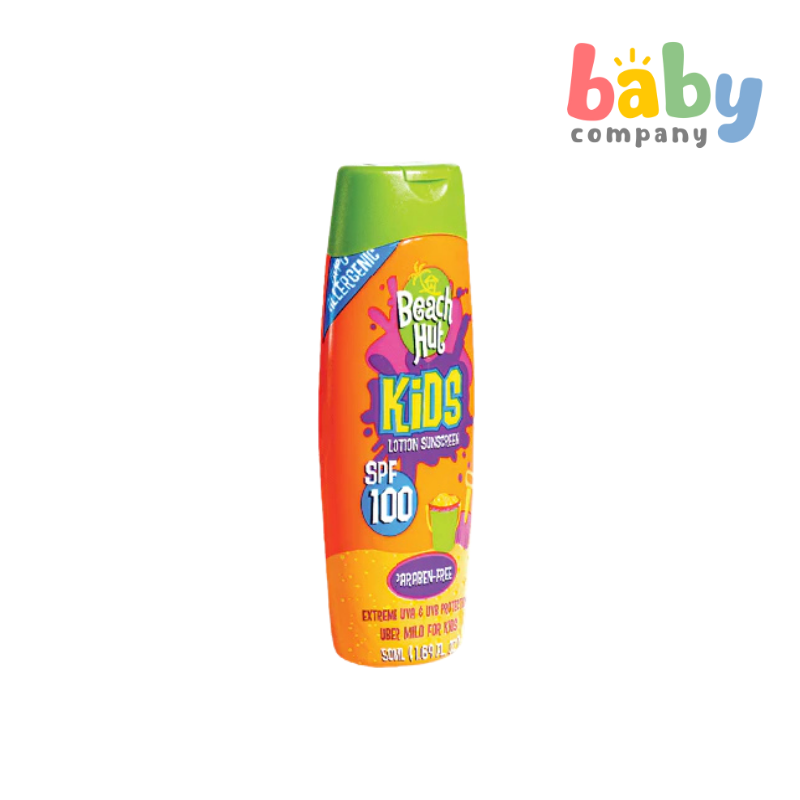 Beach Hut Kids SPF 100 Lotion Sunscreen 50ml