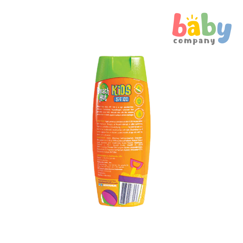 Beach Hut Kids SPF 100 Lotion Sunscreen 50ml