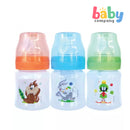 Looney Tunes Wide-Neck Baby Feeding Bottles 4oz Pack of 3