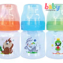 Looney Tunes Wide-Neck Baby Feeding Bottles 4oz Pack of 3