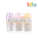 Looney Tunes Wide-Neck Baby Feeding Bottles 4oz Pack of 3