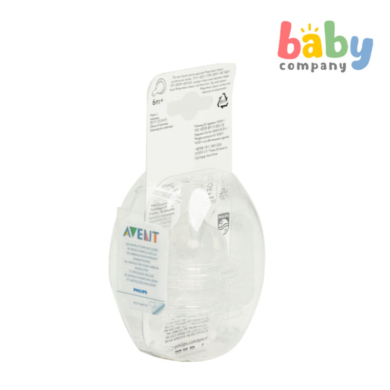 Philips Avent Anti-colic 2-pack Thick Feed Teats 6mo+