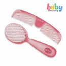 Safety 1st Easy Grip Baby Brush and Comb - Pink