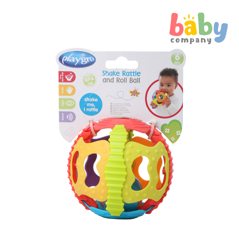 Playgro Shake Rattle And Roll Ball