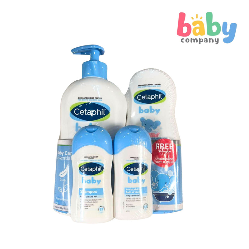 Cetaphil Baby Wash & Lotion Ultrawash Essential Value Bundle