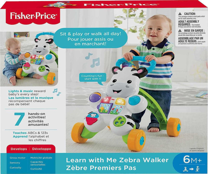 Fisher-Price 1st Steps Zebra Walker
