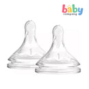 Dr. Brown's Options Wide-Neck Nipples, 2-pack, Level 1