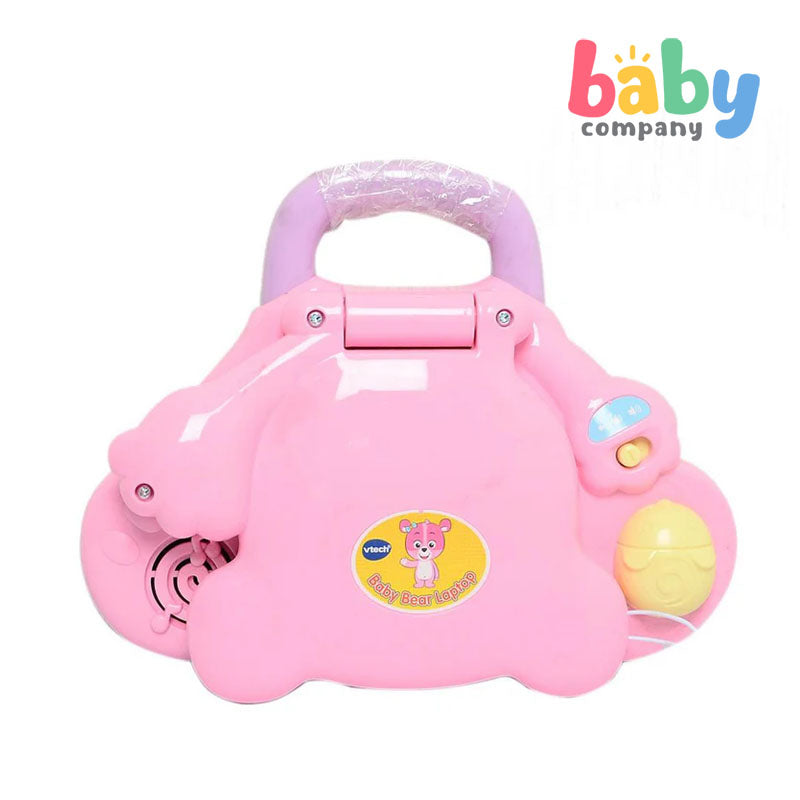 VTech Baby Bear Toy Laptop For Kids - Pink