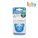 Dr. Brown's Glow In The Dark Baby Pacifier Blue 0-6M- Blue