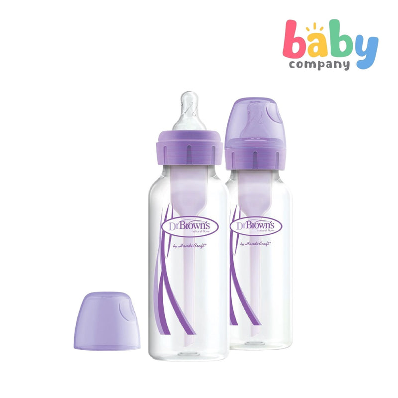Dr. Brown's Options+ Narrow Feeding Bottle 2-Pack - 250ml