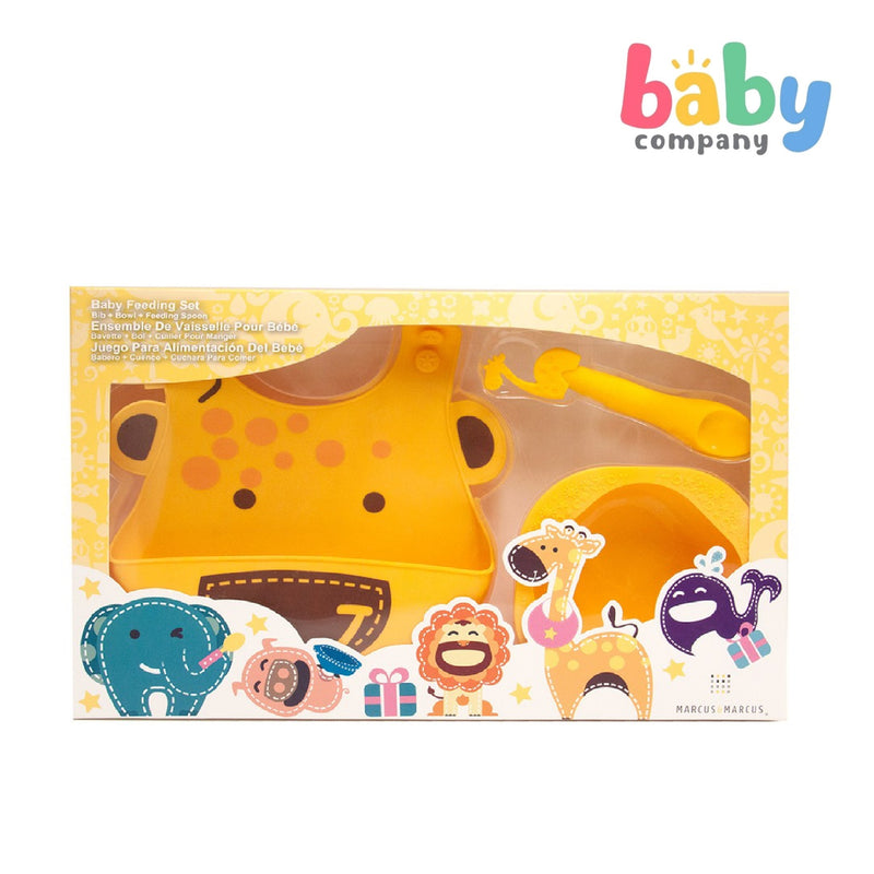 Marcus & Marcus Baby Feeding Set - Lola The Giraffe