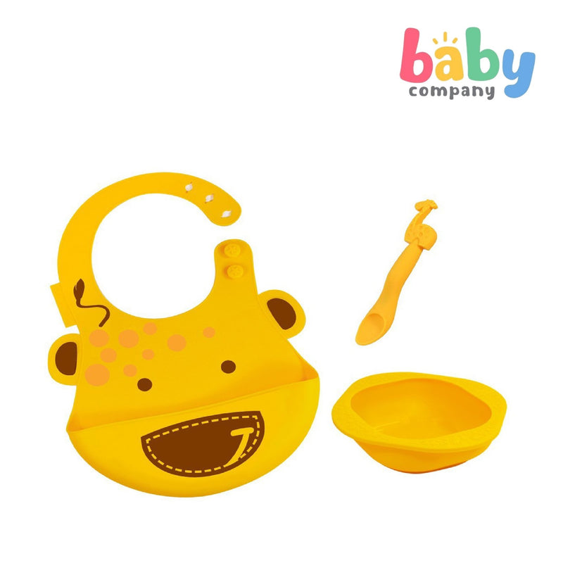 Marcus & Marcus Baby Feeding Set - Lola The Giraffe