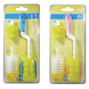 Precious Moments Dual Bottle Brush And Foam With Straw Brush