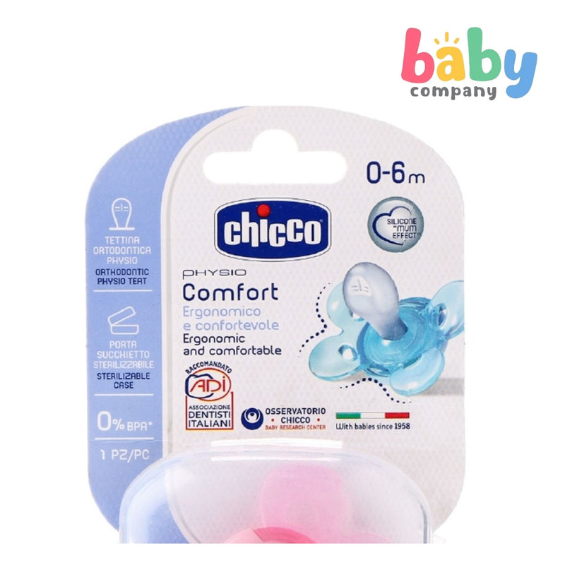 Chicco Physio Comfort Soother Pacifier - Pink