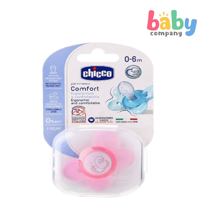 Chicco Physio Comfort Soother Pacifier - Pink