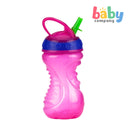 Nuby Flip-It Gator Grip Hard Straw Toddler Cup 12m+ (Available in 5 Colors)