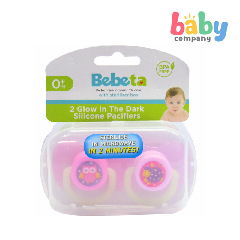 Bebeta Pacifier with Sterilizer Box 2-Pieces / Pack