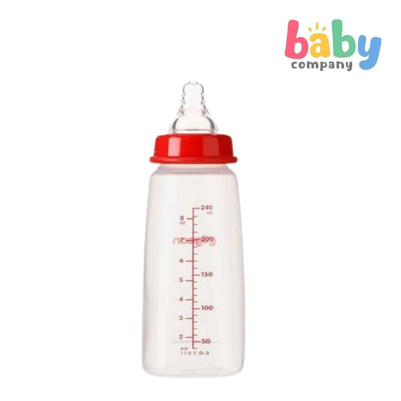 Pigeon RPP Feeding Bottle 240ml/8oz 9+ Months - Red