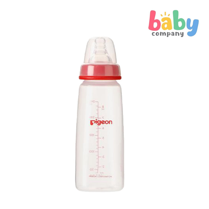 Pigeon RPP Feeding Bottle 240ml/8oz 9+ Months - Red