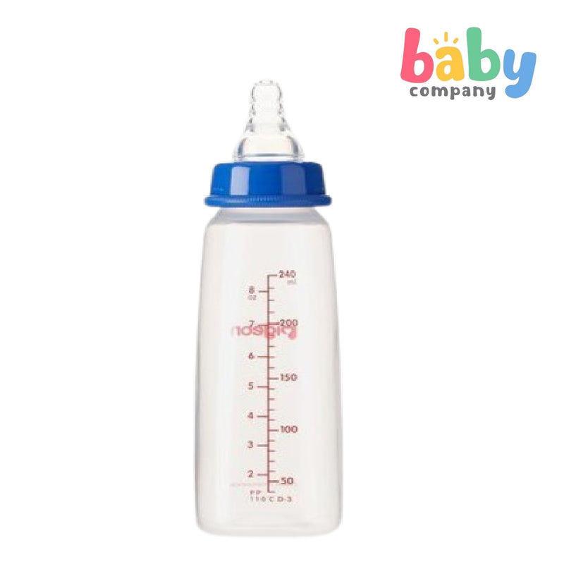 Pigeon RPP Feeding Bottle 240ml/8oz 4+ Months - Blue