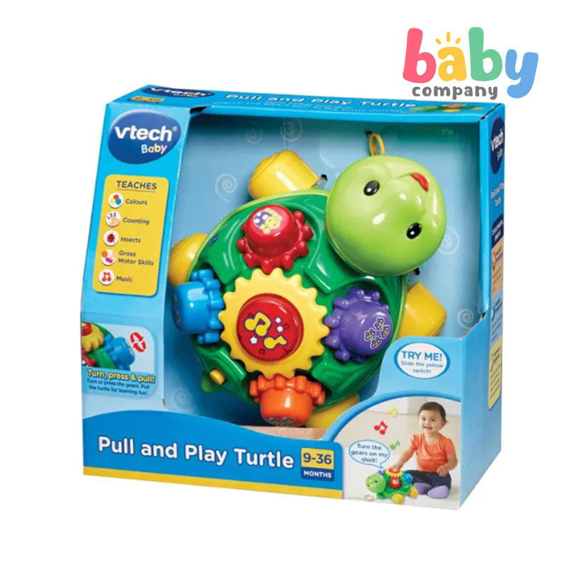 VTech Pull and Play Turtle