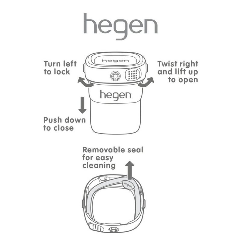 Hegen Replacement Seal (Pack of 4)