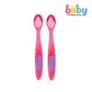 Dr. Browns 2-Pack Infant Feeding Spoon Set - Pink