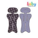Aprica Sweat Absorbing Reversible Mat - Navy