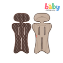 Aprica Sweat Absorbing Reversible Mat - Brown
