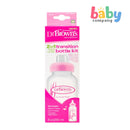 Dr. Brown's 2-in-1 Narrow-Neck Transition Bottle Kit 250ml Pink