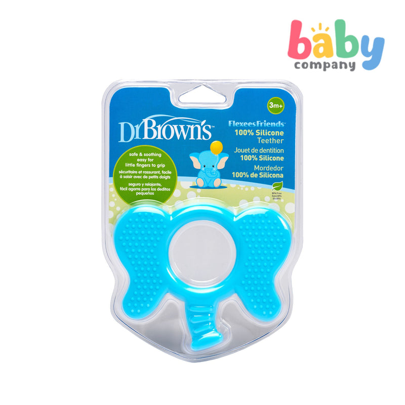 Dr. Brown's Flexees Friends Teether - Elephant