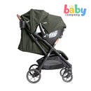 Joie Nutmeg™ and Rue™ Lightweight Stroller and Car Seat Travel System - Forest