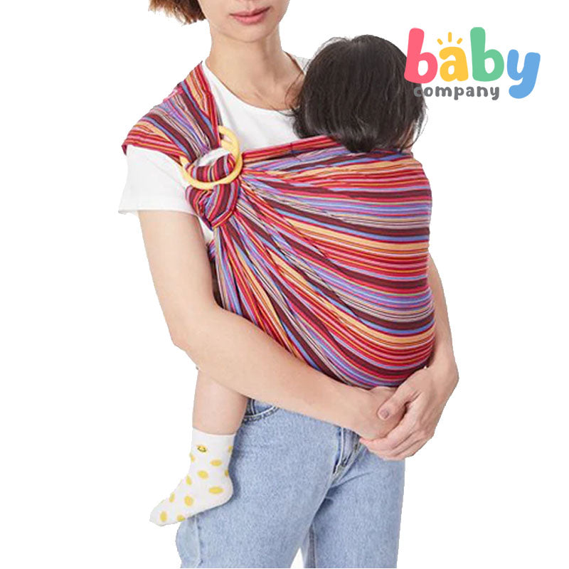 Mamaway Rainbow Mocca Baby Ring Sling