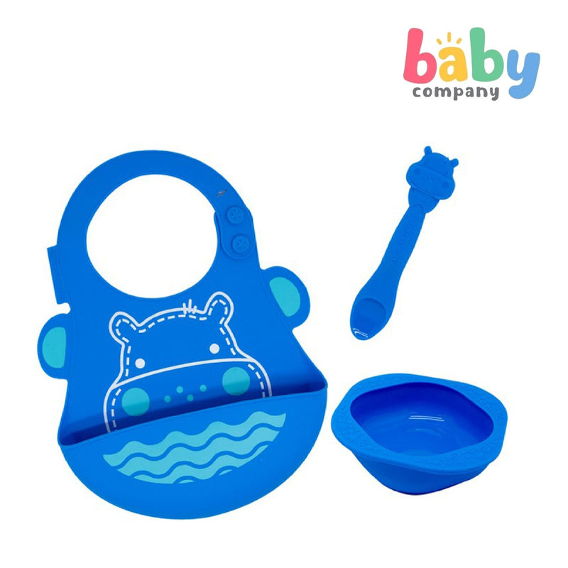 Marcus & Marcus Baby Feeding Set - Hippo