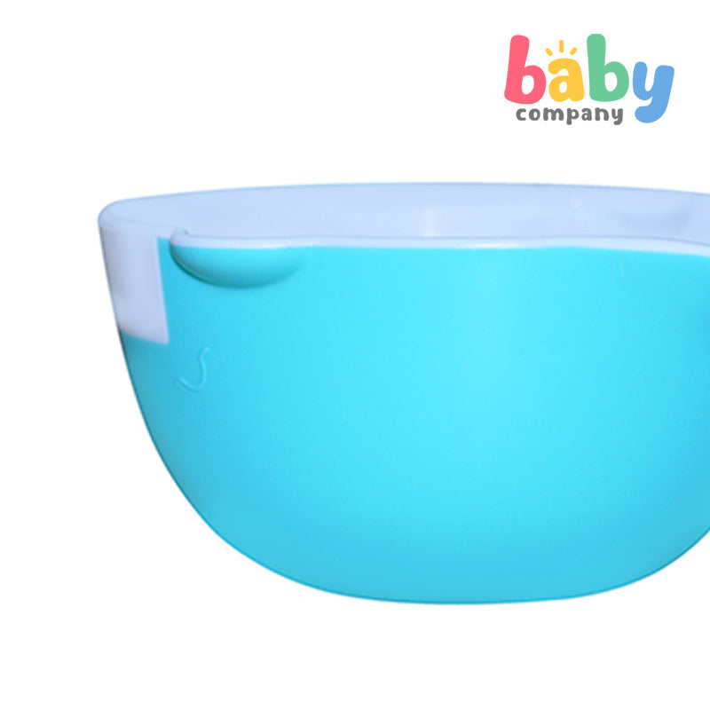 Mombella Whale Toddler Bowl - Blue