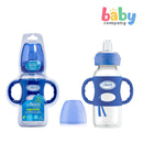Dr. Brown's Wide-Neck Sippy Bottle 270ml Blue