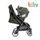Joie Nutmeg™ and Rue™ Lightweight Stroller and Car Seat Travel System - Forest