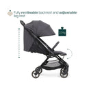 Chicco Aero WE 2 Stroller - Ebony