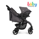 Joie Muze LX Travel System with Joie Juva Infant Car Seat - Thunder