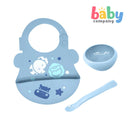 Marcus & Marcus Baby First Feeding Set - Pastel Blue