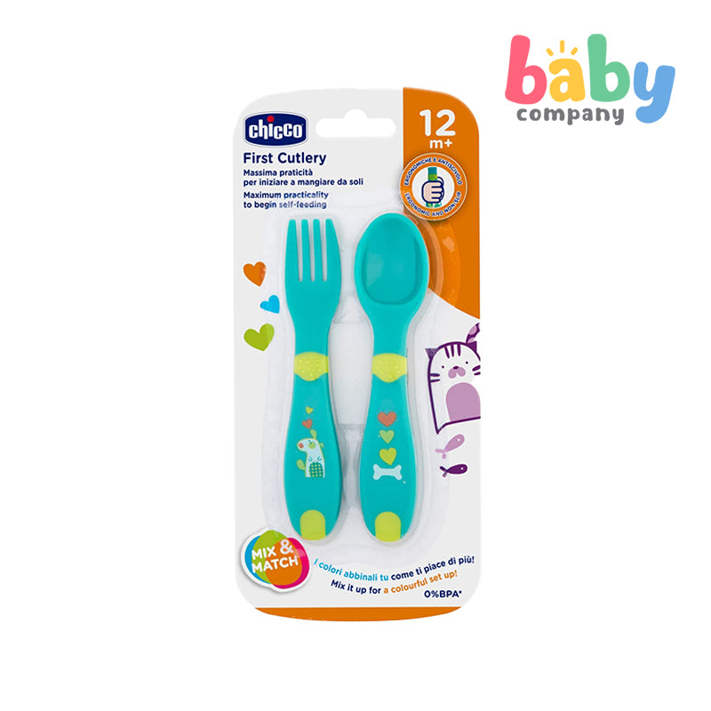 Chicco First Cutlery 12M+ Neutral