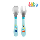 Chicco Metal Cutlery - Blue