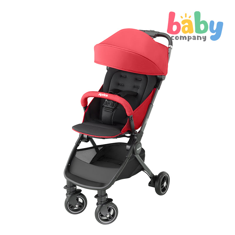 Aprica Nano Smart Plus Stroller - Molten Lava Red