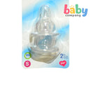 Nurture Anti Colic Silicone Nipple Pack of 2 Small